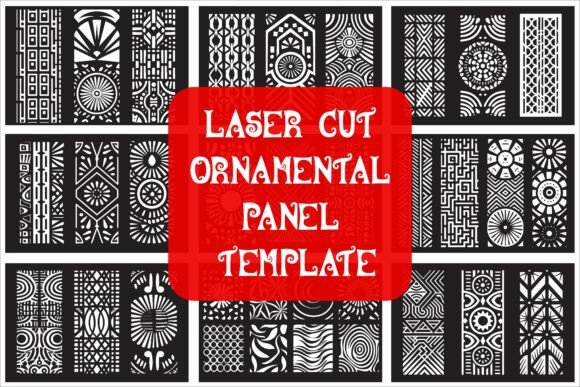Download Laser Cut Elegant Ornamental Panel - Premium Resources