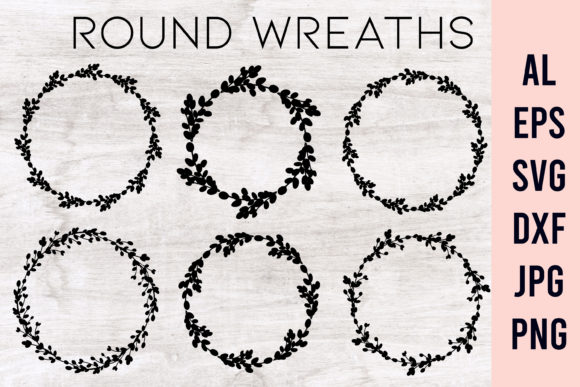 Download Floral Wreath, Easter Circle Frame Set - Circle frame Collection